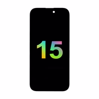 Mecanico Soft OLED Screen Incell jaoks Iphone 15 must with frame (Support IC Transplant)