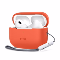 Tech-Protect Silicone Ümbris jaoks Apple AirPods Pro 1 / 2 - oranž