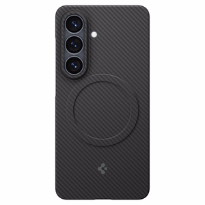 Spigen AirSkin Aramid Mag MagSafe ümbris Samsung Galaxy S26 - must