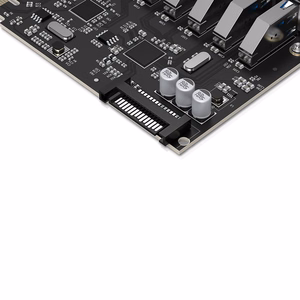 Orico PVU3 PCIe laienduskaart 7 USB 3.0 pesaga lauaarvutitele – must