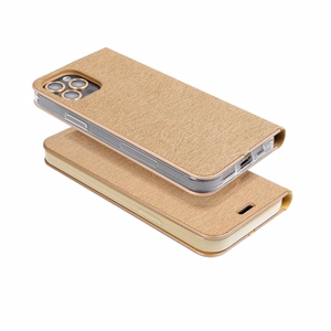 LUNA Book Gold ümbris Xiaomi Redmi Note 15 Pro Plus 5G jaoks, kuldne