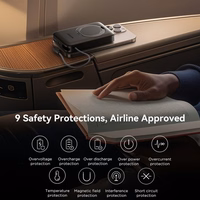 Akupank Joyroom "JR-PBM02 3in1" must 10000mAh (Juhtmevaba laadimine 15W)