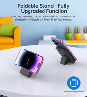 Choetech B662 traadita MagSafe 5000mAh energiapank - must