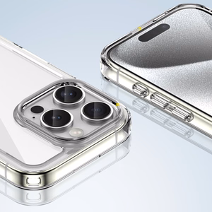 Outer Space Ümbris jaoks iPhone 16e Flexible Frame Cover - Clear