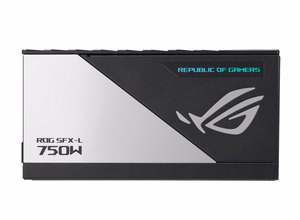 ASUS ROG Loki SFX-L 750W Platinum toiteplokk 20+4 pin ATX must, hõbedane