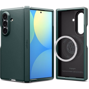 Spigen Tough Armor Pro MagFit MagSafe ümbris mudelile Samsung Galaxy Z Fold 8 Ultra – tumeroheline