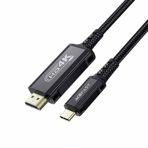 Acefast C1 USB-C/HDMI видеокабель 4K 60Hz HDR 1.8m - черный
