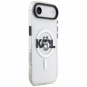 Karl Lagerfeld IML Choupette Sketch Logo MagSafe iPhone Air Ümbris - Clear