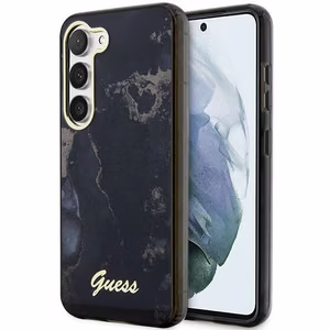 Guess GUHCS23SHTMRSK S23 S911 must/must hardcase Golden Marble Collection
