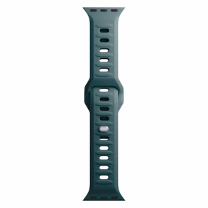 3mk silikoonrihm Apple Watchile, 38/40/41/42 mm, Evergreen, väike suurus
