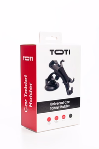 SEEK TOTI Universal Car Suction Cup Tablet Holder, Black