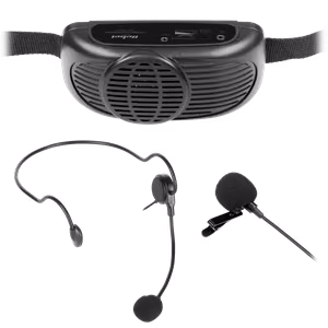 Portable microphone PA system
