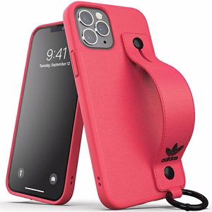 Adidas OR Hand Strap Ümbris jaoks iPhone 12 / iPhone 12 Pro - roosa