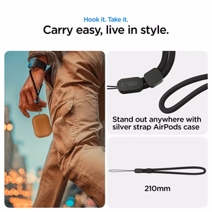 Tech-Protect NaturalFit Ümbris jaoks AirPods Pro 3 - Brown