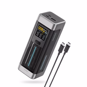 Powerbank Cuktech CUK00P23GLBK 210W 25000mAh Powerbank 2 x USB-C 1 x USB-A - must