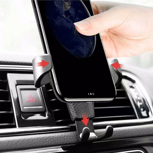 Car Holder H01 Must gravity car holder jaoks the ventilation grille