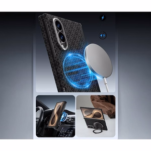 Benks Magnetic Armor Grid Air Grand Combo ümbris Samsung Galaxy Z Fold 8 jaoks, must (C.K.FL.SA.BK.0060)