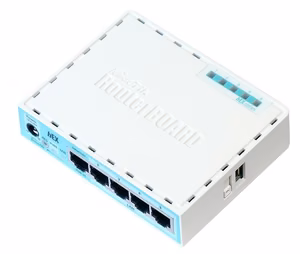 NET RUUTER 10/100/1000M 5PORT/HEX RB750GR3 MIKROTIK