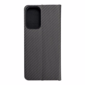 Flip чехол для Samsung A23 5G Luna Book Carbon черный