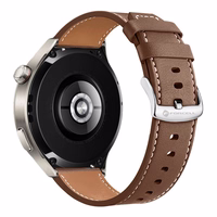 Strap to Samsung Galaxy Watch Forcell F-Design FS21 holes eco-friendly leather 20 mm brown