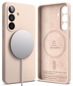 Ringke Silikoon MagSafe Ümbris for Samsung Galaxy S26 - roosa