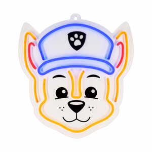 Riputatav neoon-LED-dekoratsioon pleksiklaasil Paw Patrol – Chase OW-130346