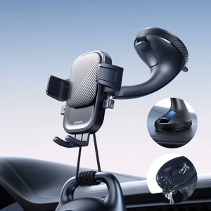 Autohoidik Joyroom "JR-OK6" Must (mitte magnetiline / kleepuv alus)