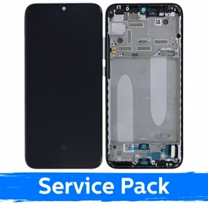 LCD ekraan ühilduv Xiaomi Mi A3 raamiga / Kind of Gray / (Service Pack)