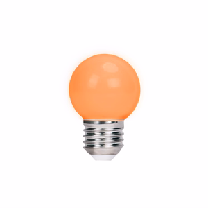 Forever Light LED pirn E27 G45 2W 230V oranž 5 tk.