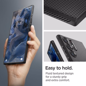 SPIGEN ümbris LIQUID AIR jaoks SAMSUNG S23 Ultra matte must