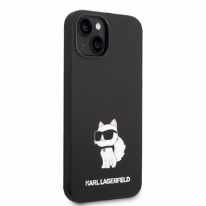Karl Lagerfeld Silicone Choupette ümbris jaoks iPhone 14 Plus - must