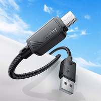 Kaabel USB A to Micro USB Hoco 2,4A 1 m X113 must