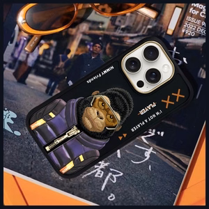 Nimmy Cool&Cute 2.0 Monkey Ümbris jaoks iPhone 16 Pro - Must