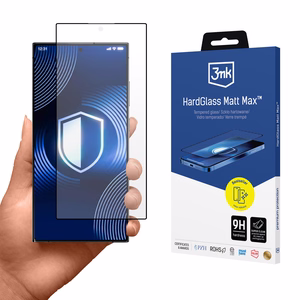 Karastatud klaas 3mk HardGlass Matt Max jaoks Samsung Galaxy S24 Ultra