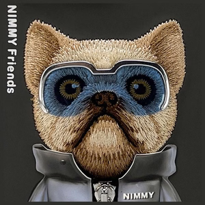 NIMMY case COOL&CUTE 2.0 Dog jaoks IPHONE 15 Pro must