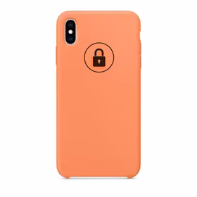 Phone Ümbris "Silicone Ümbris" jaoks Apple iPhone Xs Max / Papaya / in package