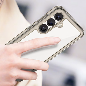 Outer Space Ümbris jaoks Samsung Galaxy S25 Edge Flexible Frame Cover - Translucent, Must