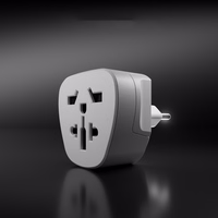 SBS IT Travel Adapter - Universal - Valge