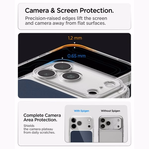 Spigen Ultra Hybrid MagSafe ümbris iPhone 18 Pro Max / 17 Pro Max jaoks, matt sinine