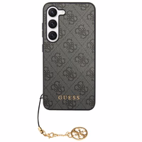 Guess 4G Charms Collection ümbris jaoks Samsung Galaxy S24 - must