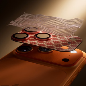 Benks karastatud klaasist Armor Warrior objektiiv (OR70) Iphone 17 Pro Max ArmorGrid oranž (kaamerasaar) jaoks