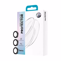 Benks Karastatud klaasist sõdalane klaasist kaitseklaas kaamerale Samsung Galaxy S26/S26 Plus (objektiiv 3 tk) must