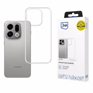 3mk Clear Case ümbris Oppo Find X9 jaoks – läbipaistev