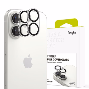 Ringke Camera Full Cover защита камеры 2 шт. для iPhone 17 - чёрный
