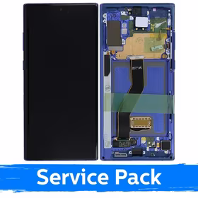 LCD ekraan ühilduv Samsung N975 Note 10 Plus With Frame / Aura Blue / (Service Pack)