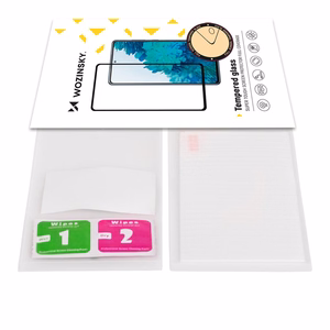 Wozinsky karastatud klaasist Full Glue Super Tough ekraani kaitsja Full Coveraged koos Frame Case sõbralik Oppo Reno6 4G must