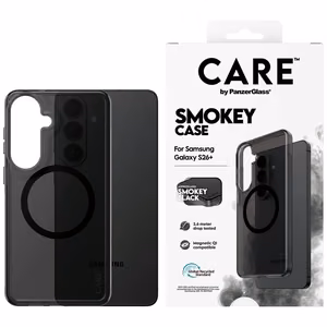 CARE by PanzerGlass Urban Explorer Smokey ümbris w. must Qi Samsung Galaxy S26+ - must