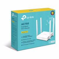 TP-LINK ARCHER C24 wireless router Fast Ethernet Dual-band (2.4 GHz / 5 GHz) valge