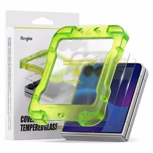 Ringke Cover Display Pro karastatud klaasist ekraanikaitse mudelile Samsung Galaxy Z Flip 8, 2 tk