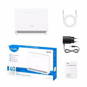 CUDY LT400V Wi-Fi 4G N300 ruuter häälefunktsiooniga